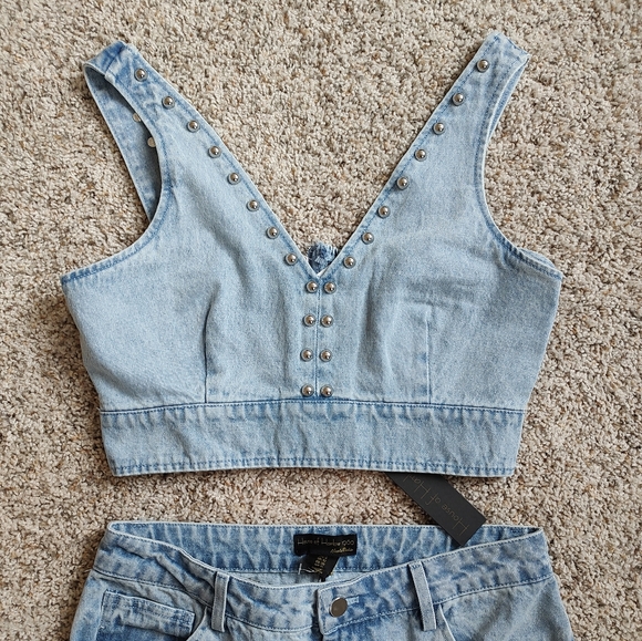 House of Harlow Jeans set. 2 pc.Size M/8 - Picture 4 of 6